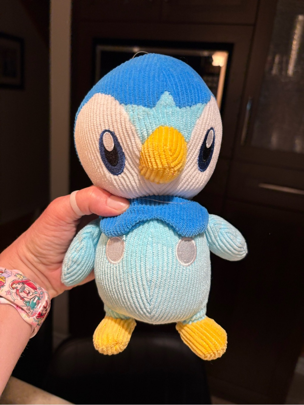 Pokemon Piplup Corduroy Plush 9 Inch Jazwares Licensed Authentic 2022